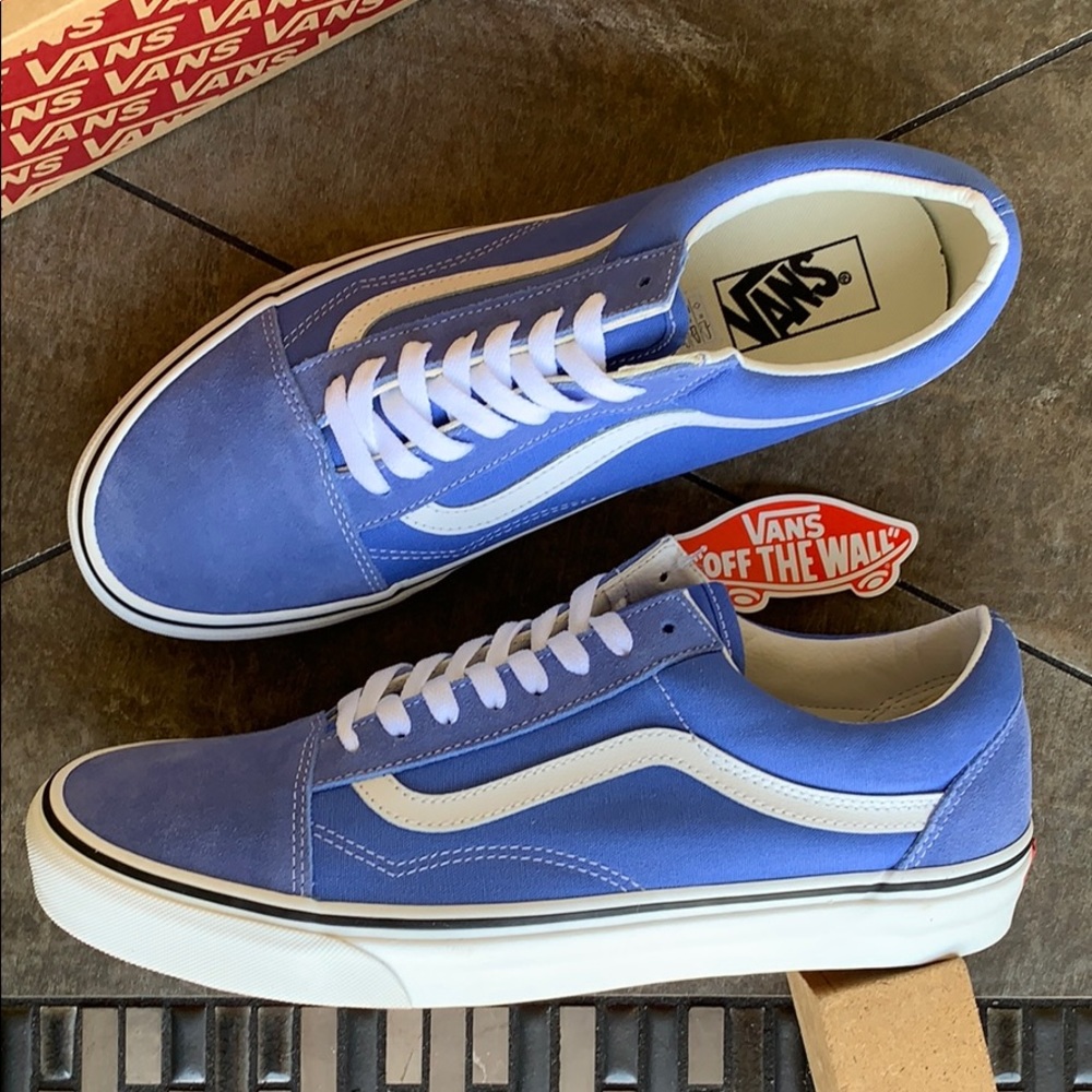 VANS OLD SKOOL ULTRAMARINE/TRUE WHITE men’s - Picture 15 of 16